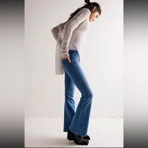 Free People Penny Pull On Flare Jeans Size 25 and 26 New with tags